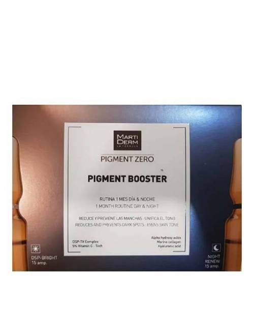 Martiderm Pigment Booster 15 Amp DSP-Bright + 15 Amp Night Renew