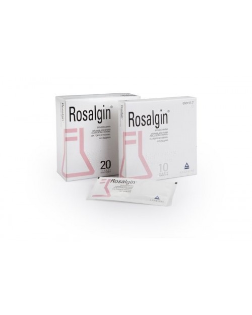 ROSALGIN 500 mg GRANULADO PARA SOLUCION VAGINAL