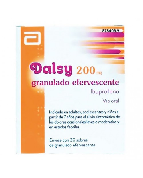 DALSY 200 mg GRANULADO EFERVESCENTE