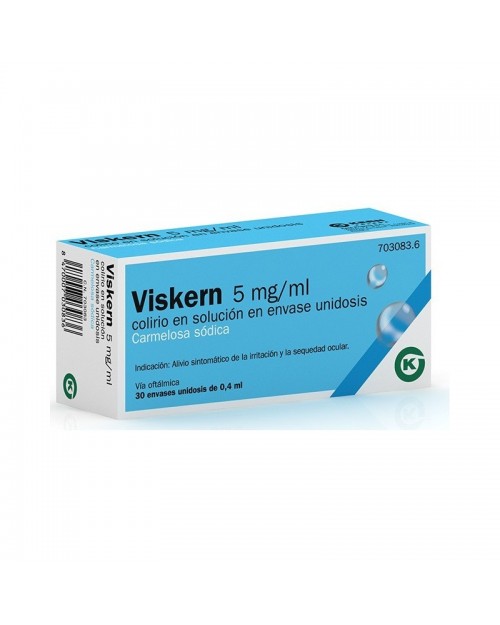 ViSKERN 5 MG/ML COLIRIO EN SOLUCION EN ENVASE UNIDOSIS