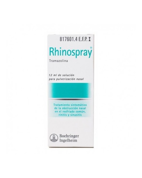 RHINOSPRAY 1,18 mg/ ml SOLUCION PARA PULVERIZACION NASAL
