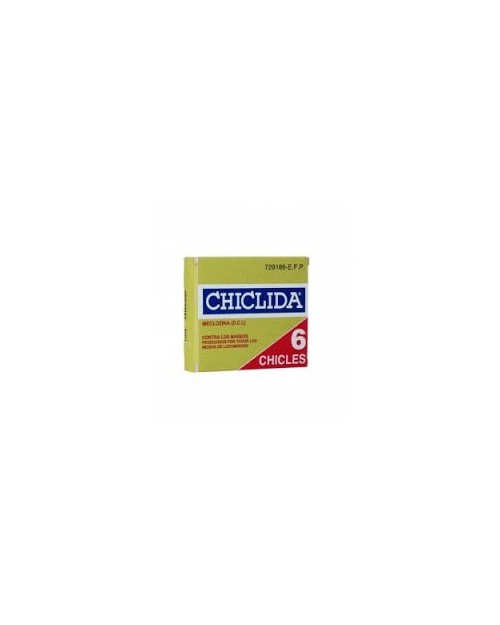 CHICLIDA 25 mg CHICLES MEDICAMENTOSOS